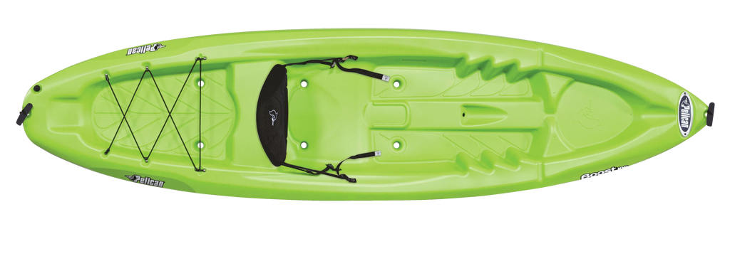 Pelican Boost 100 10ft Sit On Top Kayak, Green