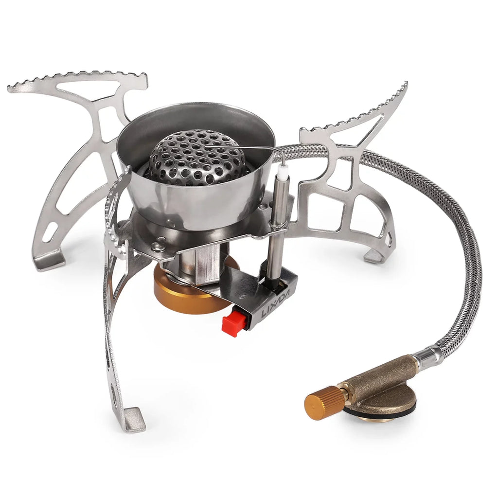 Lixada Windproof Backpacking Stove, Portable Cooking Stove for Outdoor Adventures