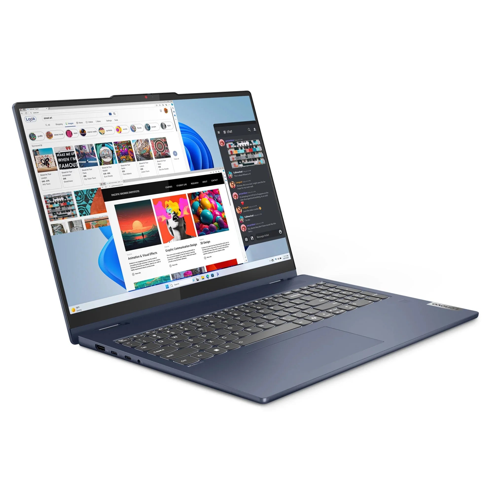 Lenovo IdeaPad 5i 2-in-1 Laptop, 16"   Glass, 120U,   Graphics, , 512GB