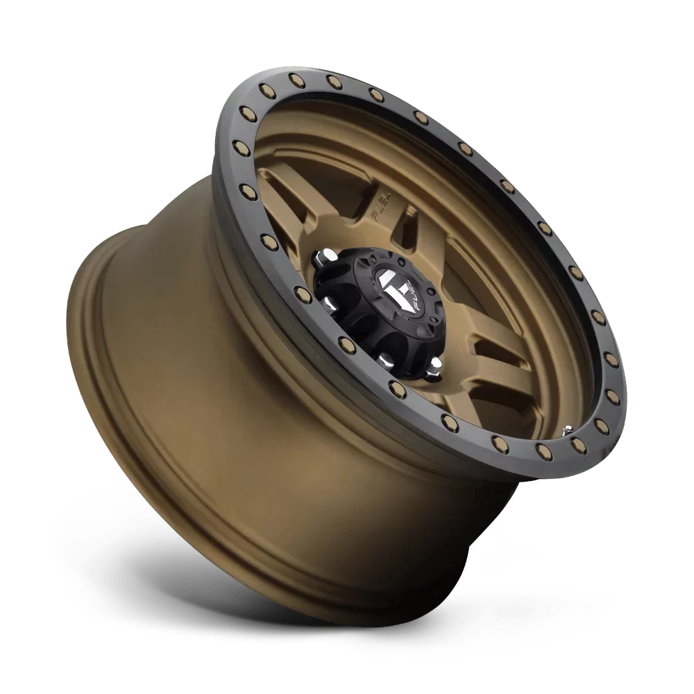 Fuel  Anza 20X9 6X135 1Et 110.1Cb Matte Bronze Black Bead Ring Wheel