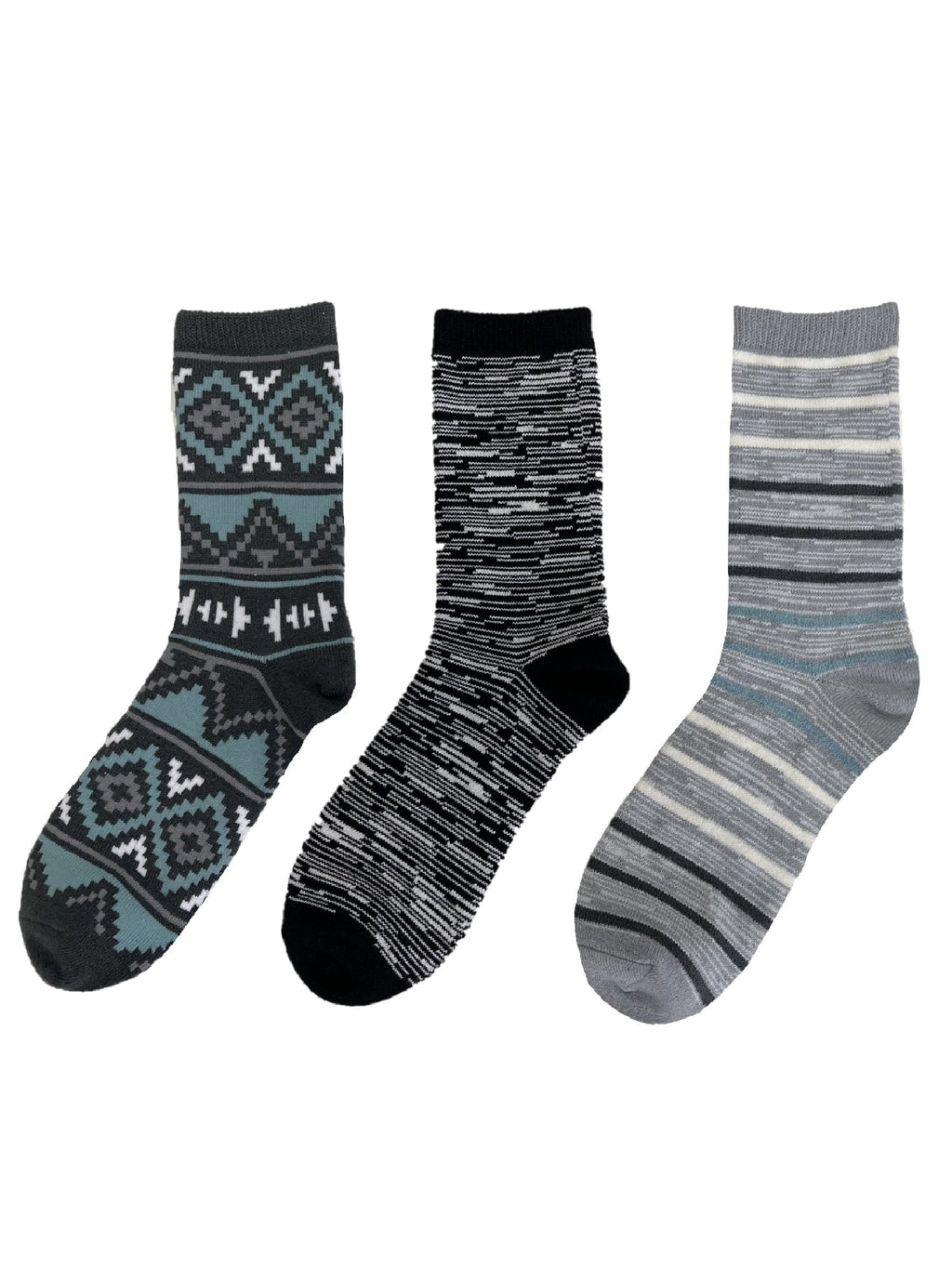 Fuzzy Babba Luxe, Women's Fashion Wooly Warmer Crew Socks, Warm Cozy Boot Socks, 12-Pack, Size 4-10