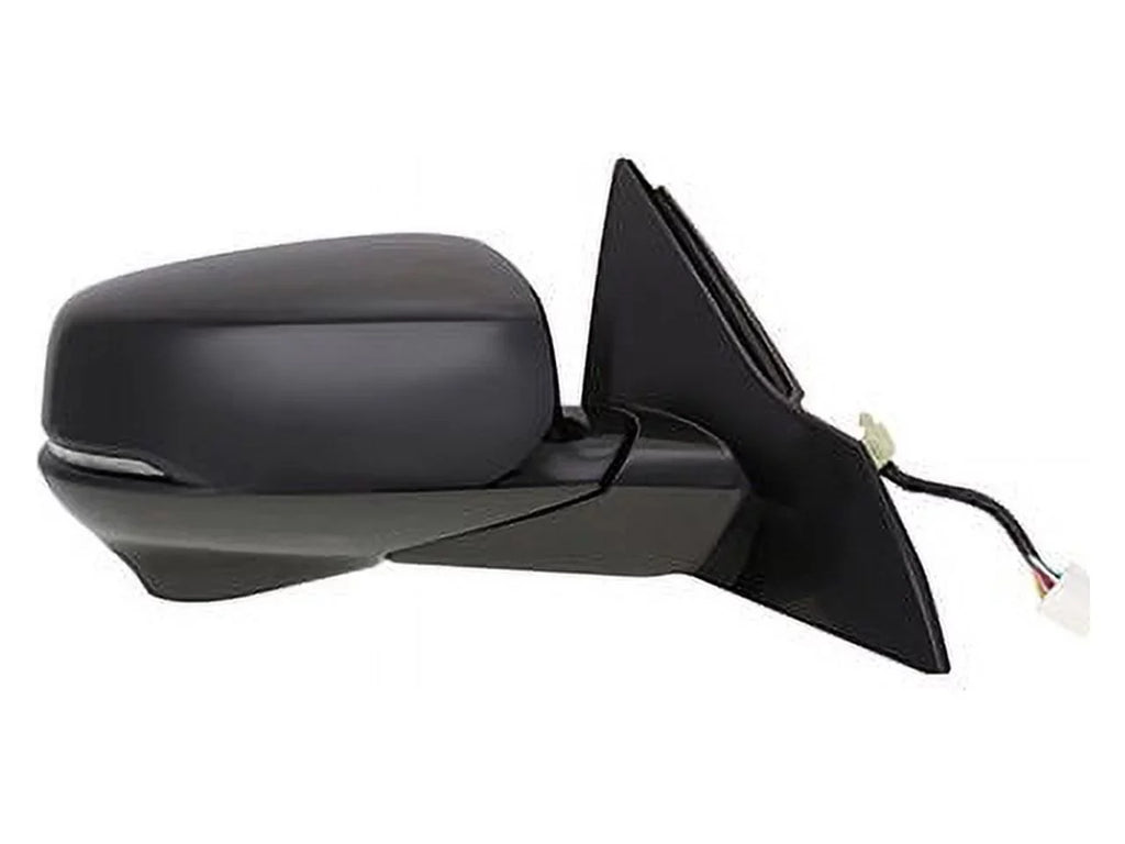 Right Passenger Side Power Mirror - Paint to Match - with Heated Glass, Turn Signal, Manual Folding, and Camera - Compatible with 2017 Honda Accord (Except Hybrid)