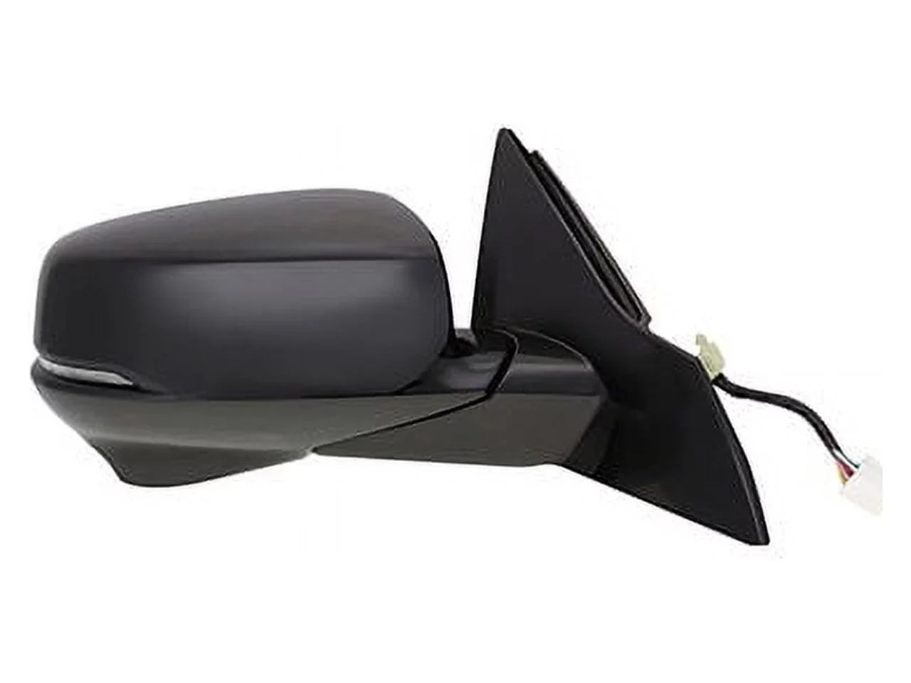 Right Passenger Side Power Mirror - Paint to Match - with Heated Glass, Turn Signal, Manual Folding, and Camera - Compatible with 2017 Honda Accord (Except Hybrid)