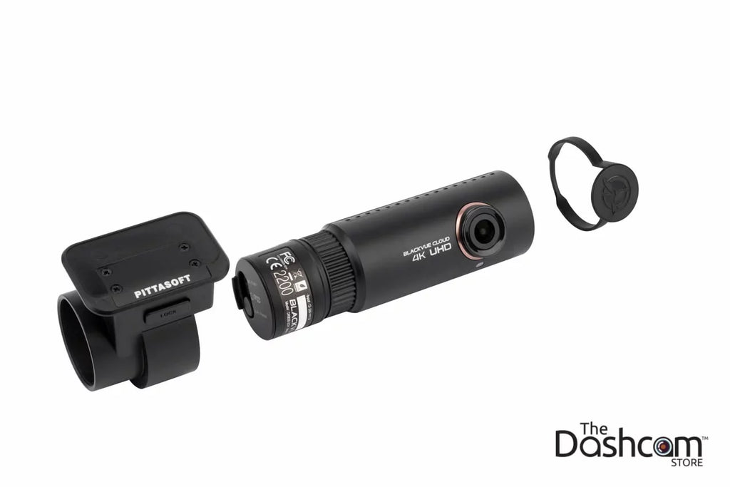 BlackVue -1CH Single Lens 4K  WiFi Cloud-Capable Dashcam w/ 128  Memory Card