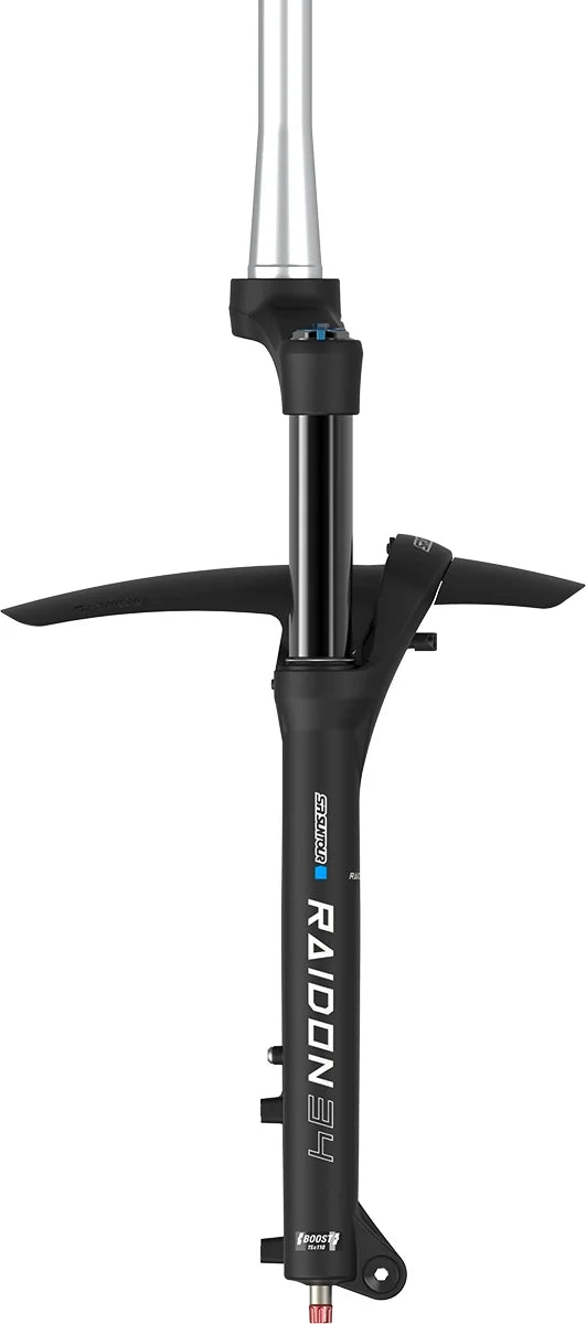Bicycle Fork (: 110X15mm) Tapered 27.5"  Air Suspension (Manual) 120mm Travel