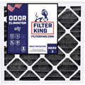 Filter King 24x28x1 Air Filter | 4- | Carbon  8  Pleated / Furnace Filters |    | Actual Size: 24 x 28 x .75"