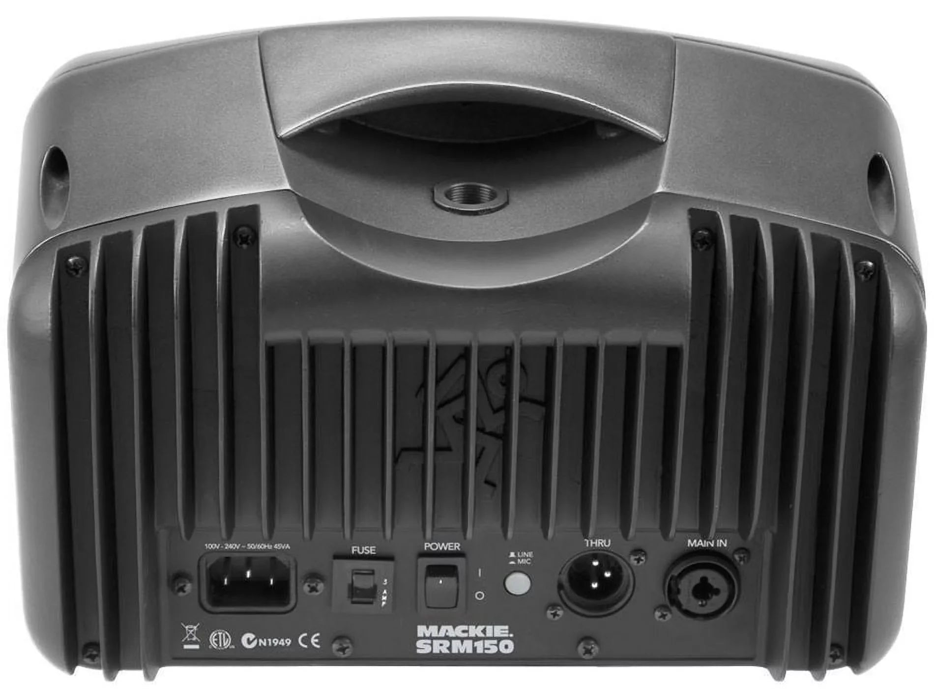 2 Mackie  Powered Active Pa Monitor Speakers With Built In