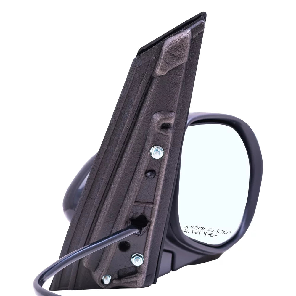 Brock Aftermarket Replacement Passenger Right Power Mirror With Heat-Camera Without Signal-Memory Paint To Match Black Compatible With 2014-2017 Honda Odyssey /-