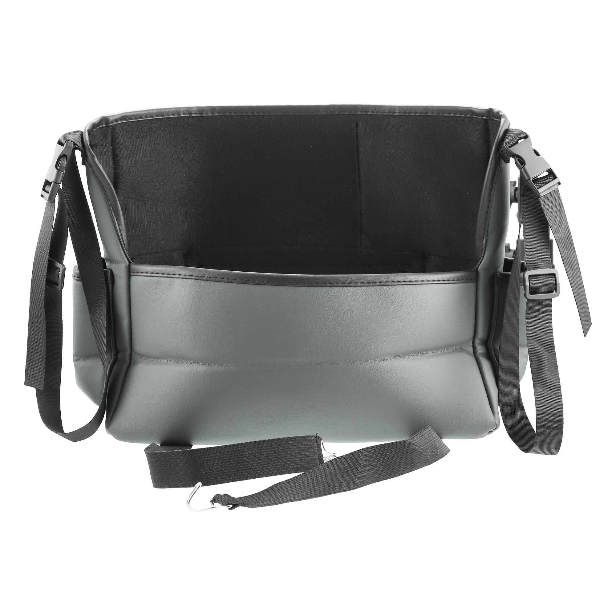 Unique Bargains Car Large Capacity Seat Organizer Backseat Multi Pockets Purse Storage for Car 36x26x18cm Gray