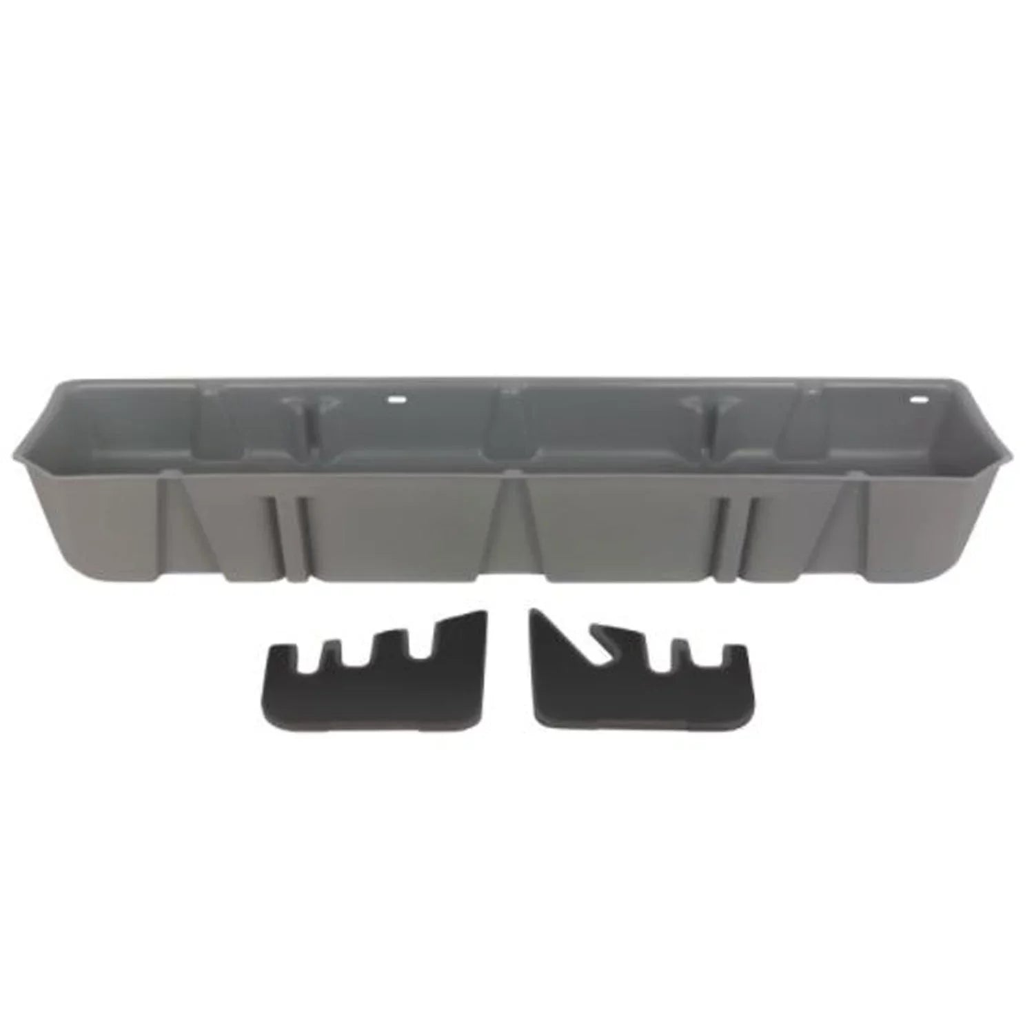 '- 20111 - Underseat Storage; Incl. Gun Rack/Organizer; Light Gray; Fits select: 2015-2023  , 2017-2022