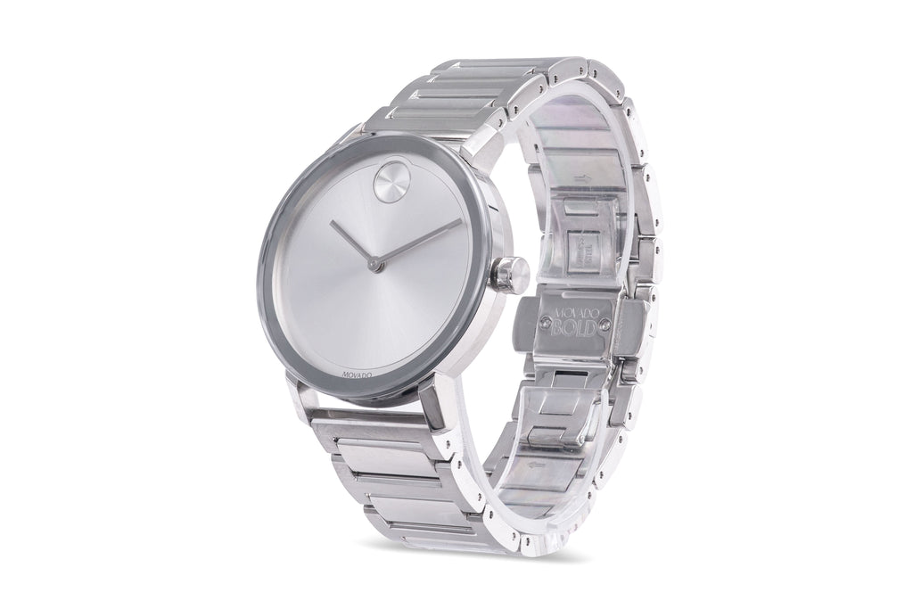 Movado Bold Evolution Stainless Steel Unisex Watch 3600724