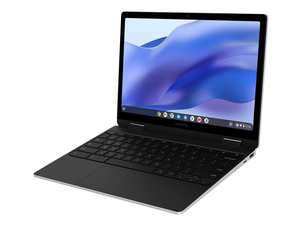 Samsung Galaxy Chromebook 2 360 - Flip design - Intel Celeron  / 1.1 GHz - Chrome  -  Graphics - 4   - 128  eMMC - 12.4" touchscreen 2560 x 1600 () - Wi-Fi 6 - silver - kbd:
