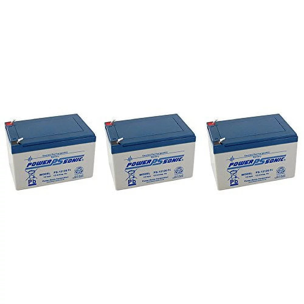 12v 12Ah 12 volt 12 Amp-hr   - 3 Pack