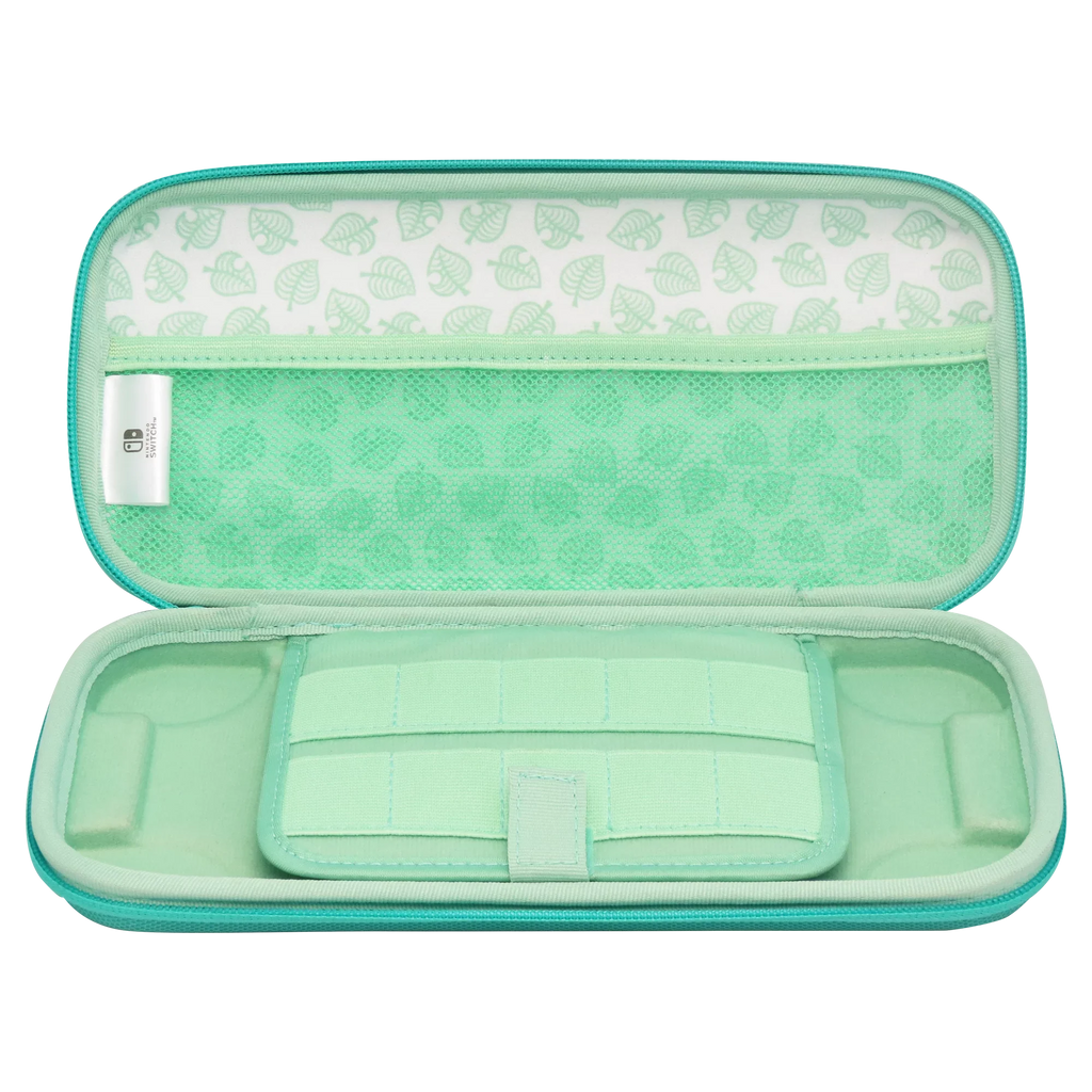 Hori - Animal Crossing Edition,Nintendo Switch and Nintendo Switch Lite, Premium Video Game Vault Case
