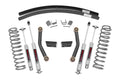 Rough Country 3" Lift Kit (fits) 1984-2001 Jeep Cherokee  |  Shocks | Add Leaf Series  Suspension | 670XN2