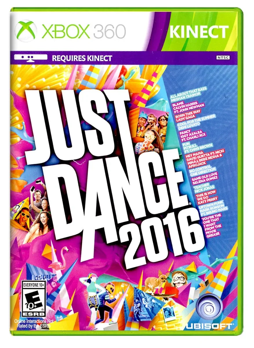 Used Just Dance 2016 - Xbox 360 (Used)