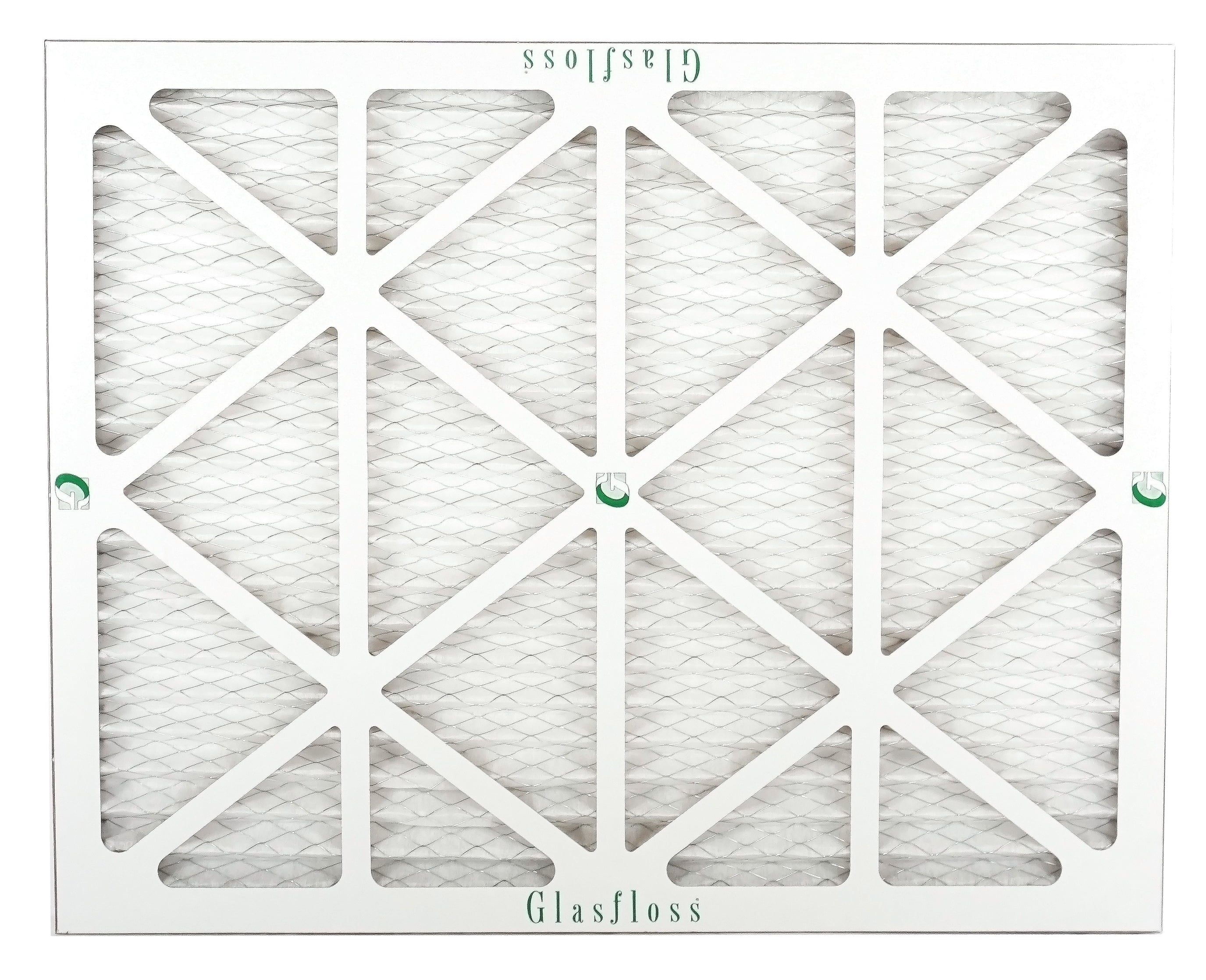 Glasfloss 20x21x1 -  10 -Qty:4 - Furnace Air Filter - Made in  (Actual Size: 19.5 x 20.5x7/8 inch)