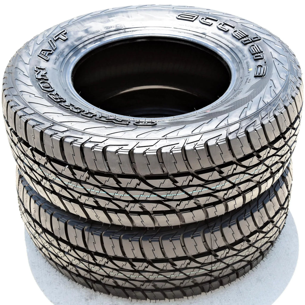 Set of 4 () Accelera Omikron /  265/65R18 Load  10 Ply  All Terrain Tires Fits: 2014 Cadillac Escalade Base