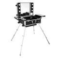 Professional Makeup -Large Makeup Artist Train Case With Lights