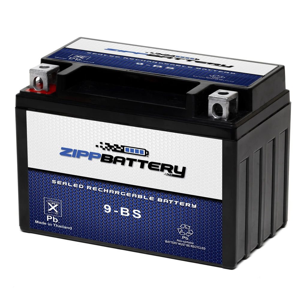 Zipp Battery - (9- 12 Volt,8 Ah, 120 ) Scooter Battery for Honda Ch150 Elite 150cc 85'-86'