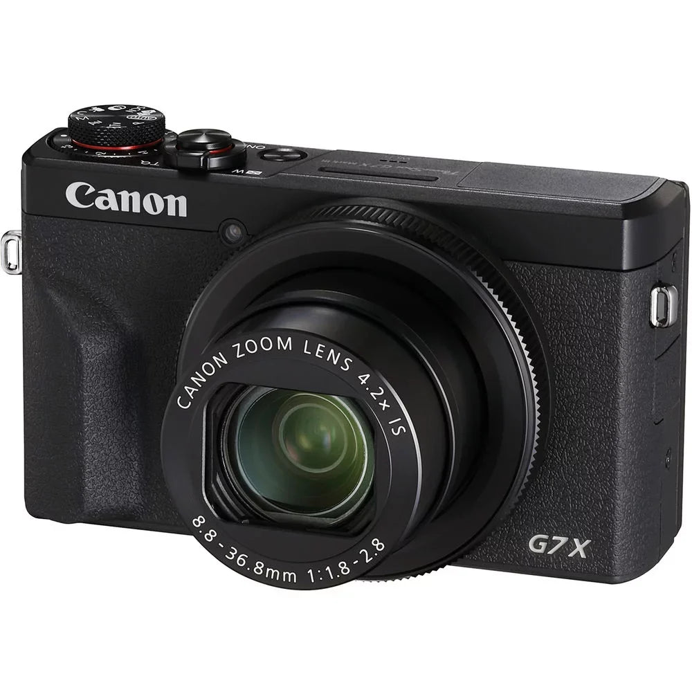 Canon PowerShot   Mark  Digital Camera (3637C001) + 64GB Card + More