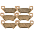 Foreverun Motor Front and Rear Sintered Brake Pads for Arctic Cat  650  Prowler 2006 2007 2008 2009