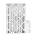 18x24x4  11,  1000 Pleated  Furnace 4" Air Filters by Pamlico. 3 Pack. Actual Size: 17-1/2 x 23-1/2 x 3-3/4