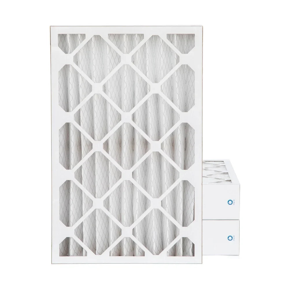 18x24x4  11,  1000 Pleated  Furnace 4" Air Filters by Pamlico. 3 Pack. Actual Size: 17-1/2 x 23-1/2 x 3-3/4