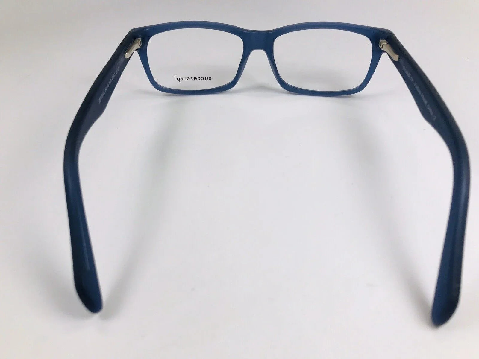 New Designer Inspired   Matte Blue  Eyeglasses 52mm with Case