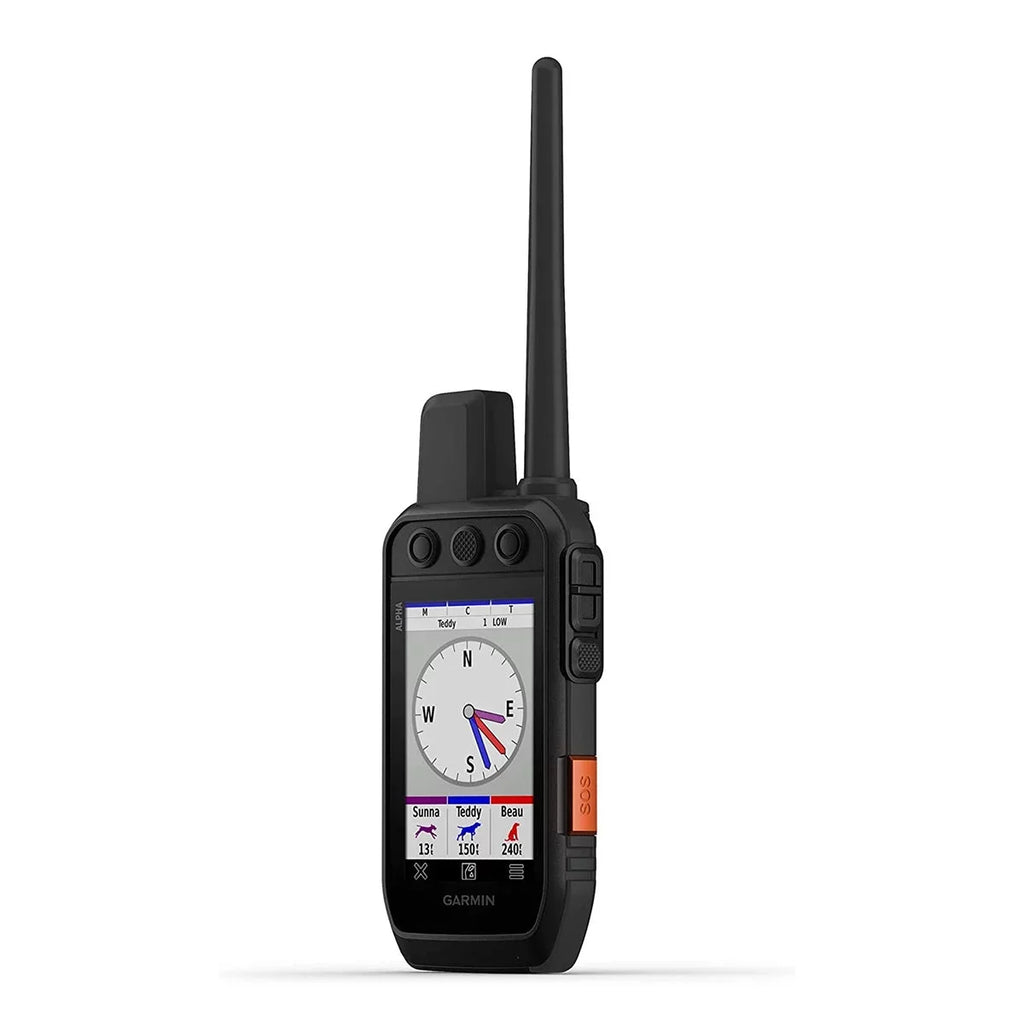 Garmin Alpha 300i (Garmin Alpha  15X Dog Collar Bundle) Dog Tracker Handheld Featuring inReach  Messaging