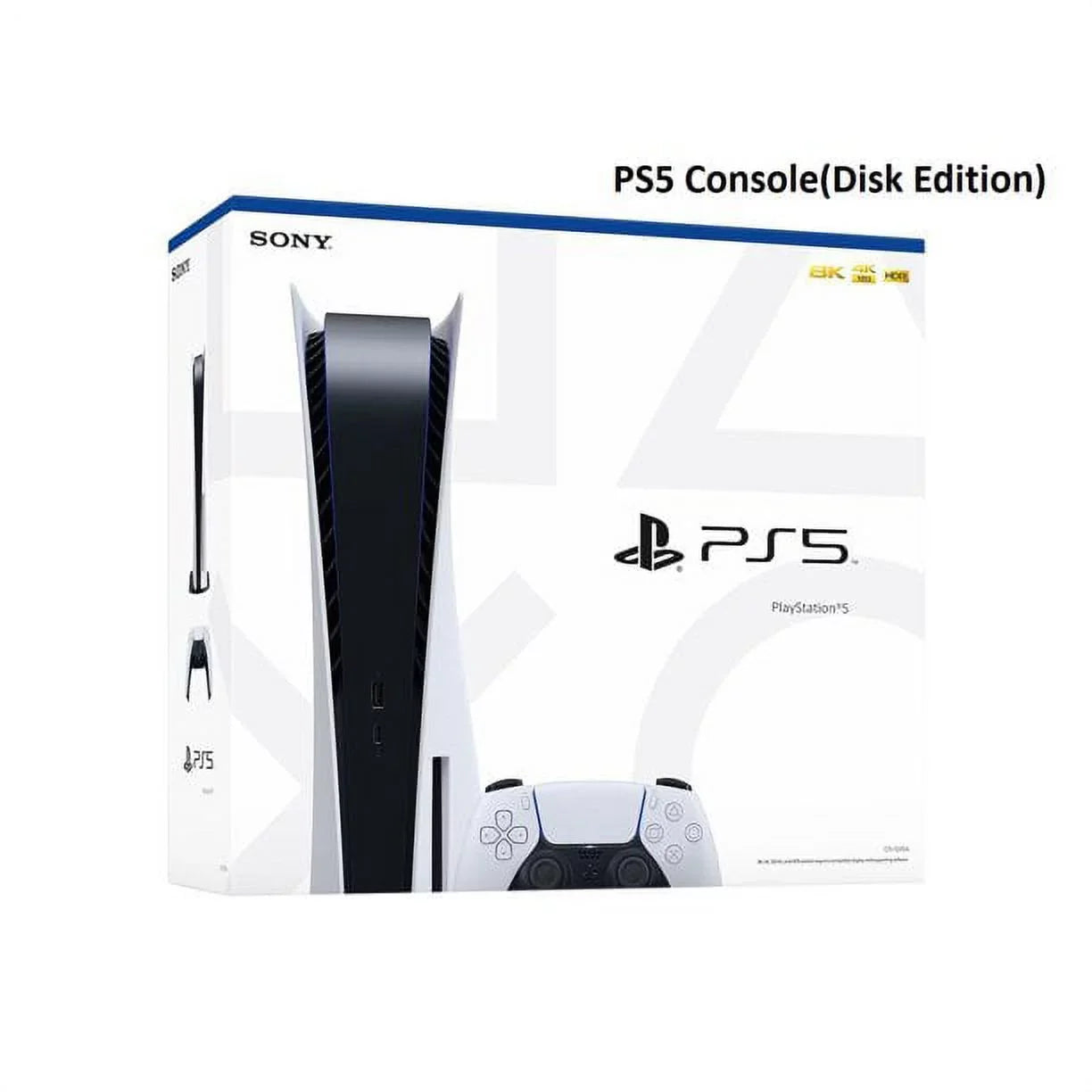 Sony PlayStation_PS5 Gaming Console(Disc Version) with Ratchet & Clank: Rift Apart Game Bundle