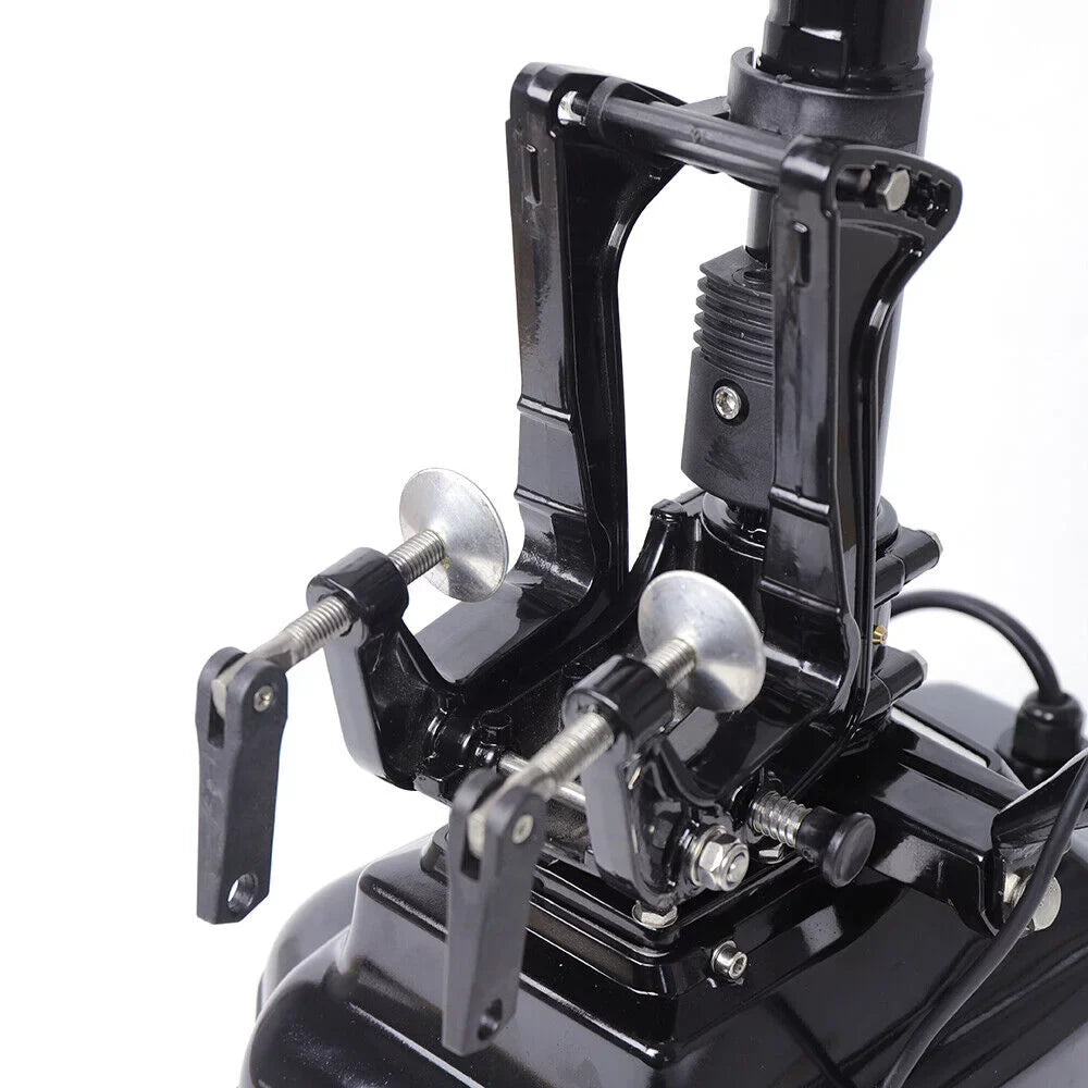 Miumaeov 1000W 4  Electric Outboard Motor Boat Engine Trolley Brushless Motor