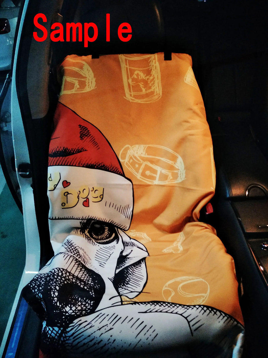 Cool Pirate Ship Pet Car Seat Cover Dog Car Seat Mat Hammock Cargo Mat Trunk Mat For Cars Trucks and  54x60 inches