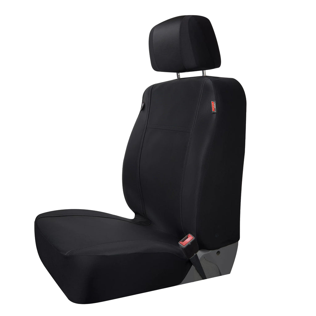 Dickies 2-Piece Black Puncture-Resistant Front Car, Truck,  Seat Covers, Protect from Pets, Universal Fit