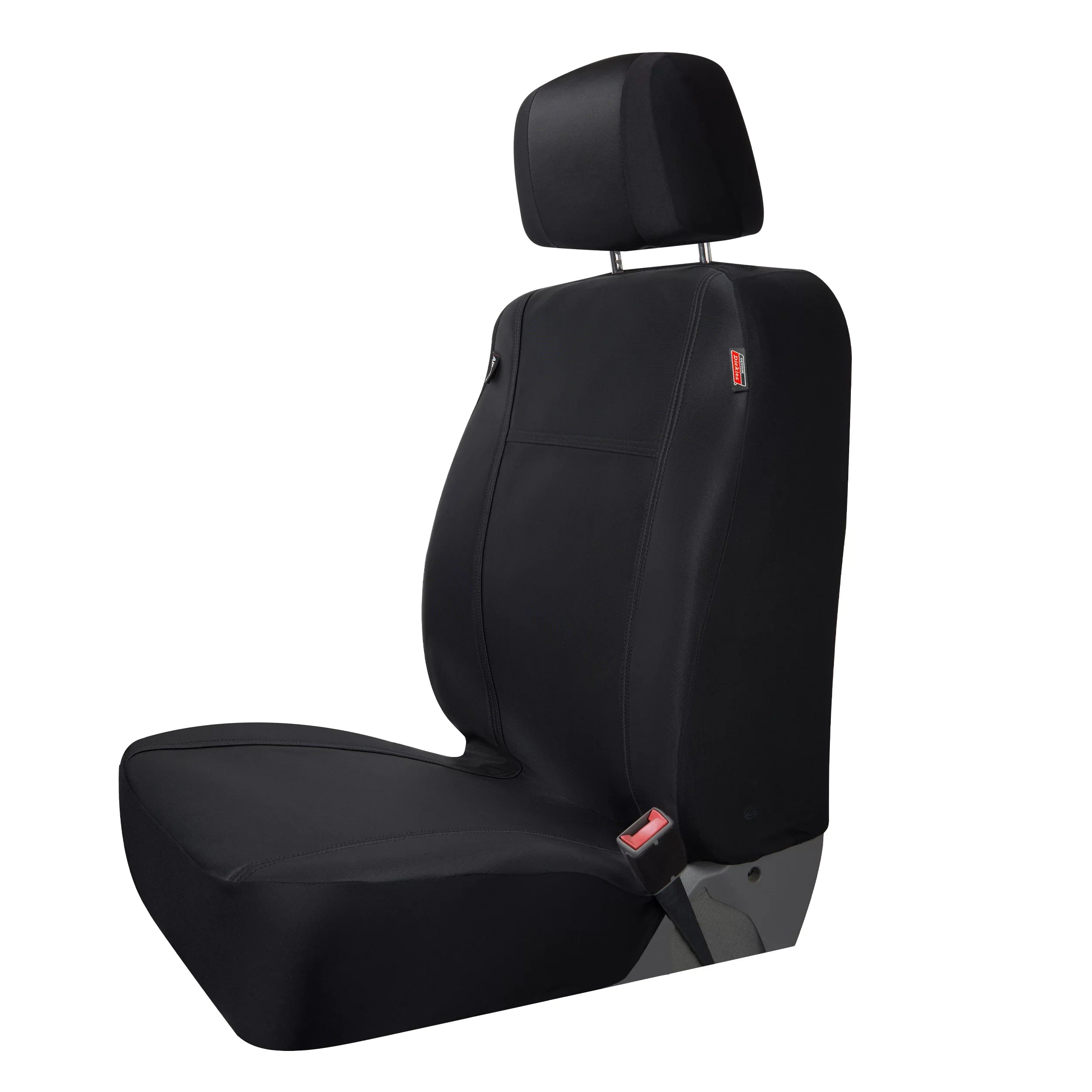 Dickies 2-Piece Black Puncture-Resistant Front Car, Truck,  Seat Covers, Protect from Pets, Universal Fit