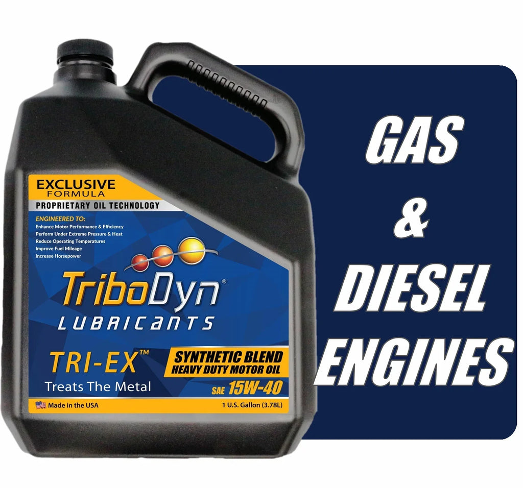 TriboDyn - Synthetic Blend 15W40 Diesel Oil - Gallon Bottle