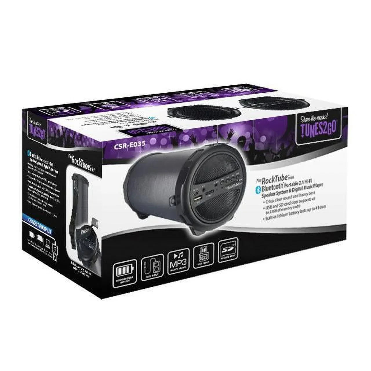 Sondpex  Bluetooth Portable 2.1 Hi-Fi Speaker System & Digital Music Player