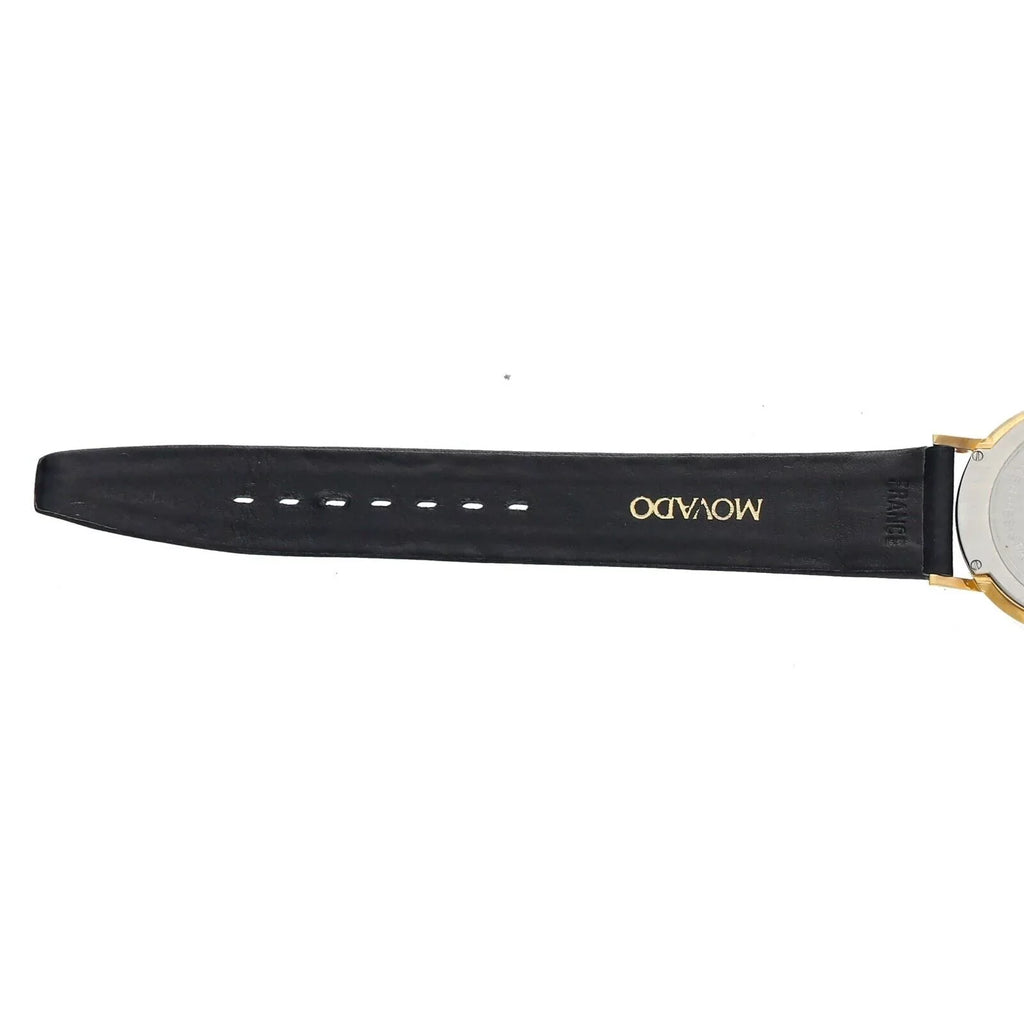 Movado 87.40.882L Museum Hyatt Ultra-Thin 30mm Leather Quartz Wrist Watch