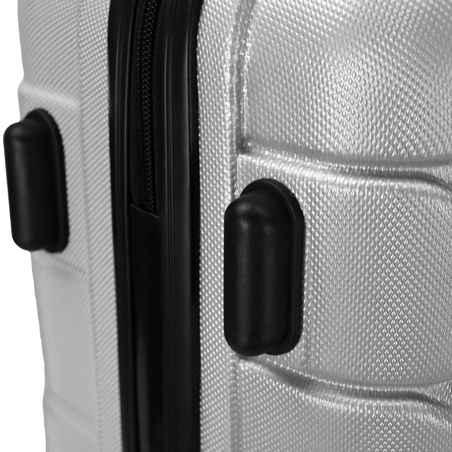 Elite Luggage Omni 3-Piece Hardside Spinner Luggage Set, Grey