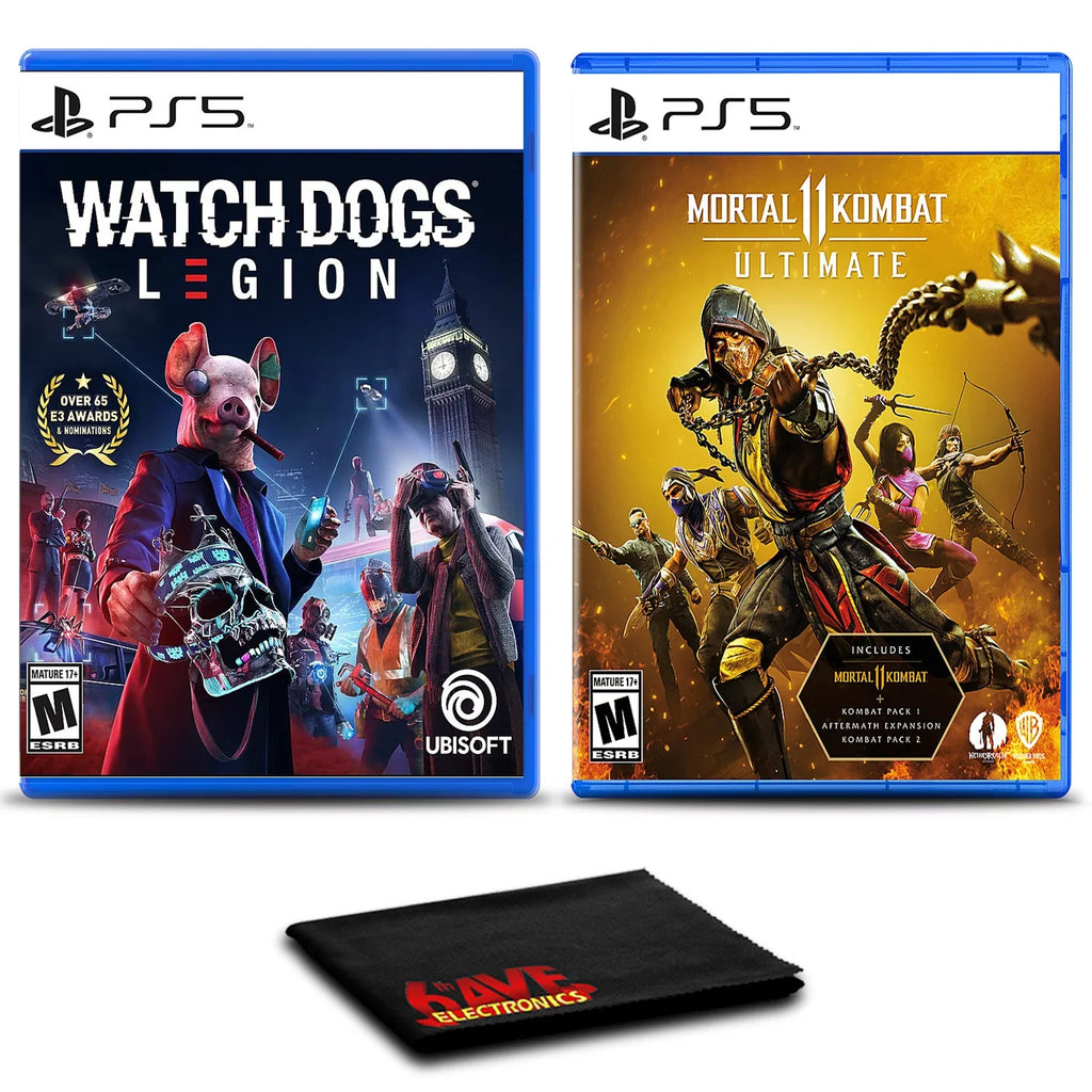 Watch Dogs: Legion and Mortal Kombat 11 Ultimate - Two Games For