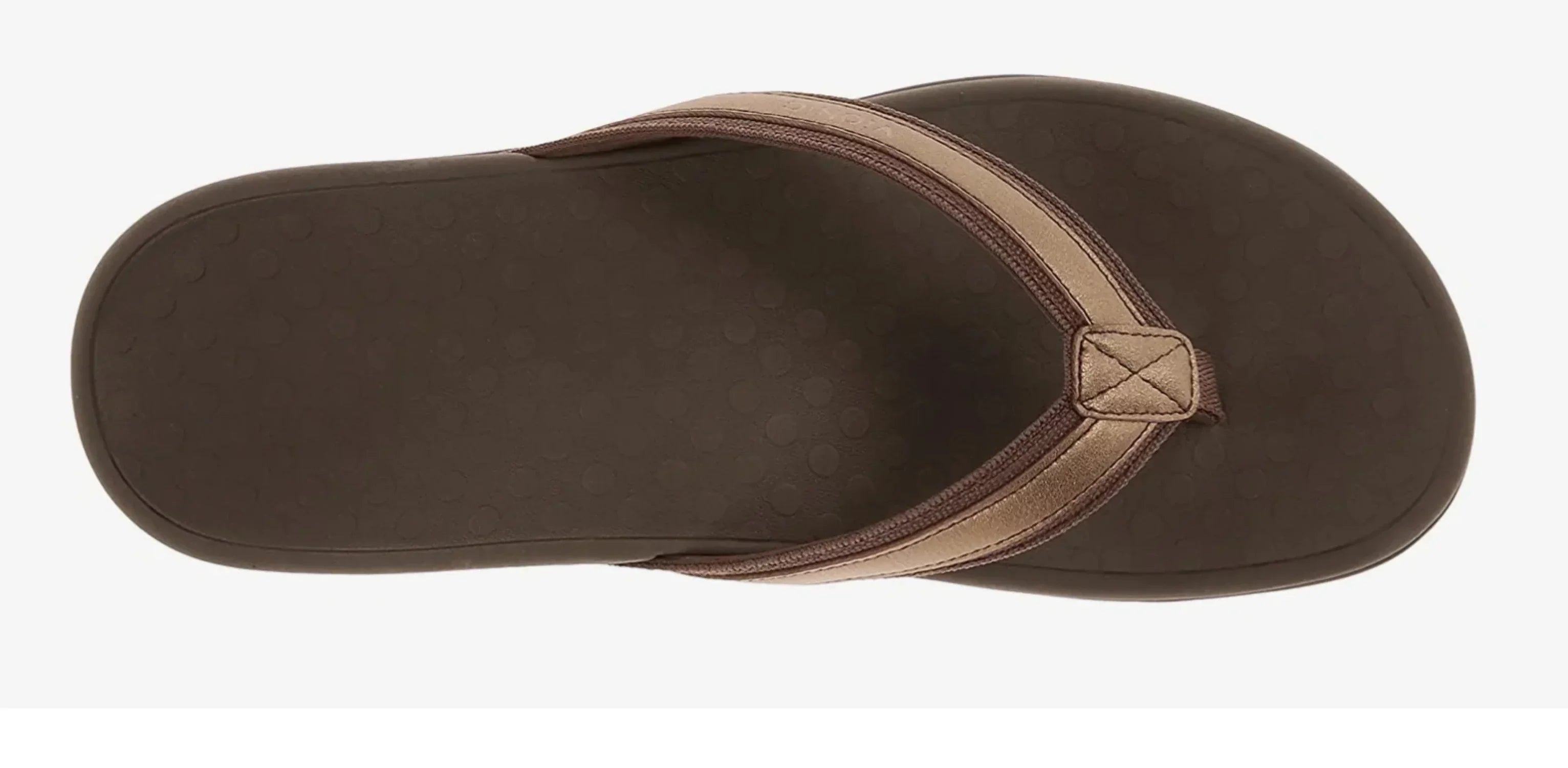 Vionic   Bronze Mettallic Women's Flip Flop Sandals