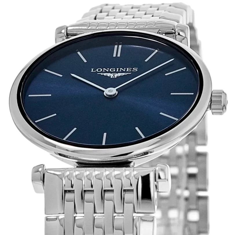 Longines La Grande Classique Quartz Blue Dial Steel Women's Watch .209.4.95.6