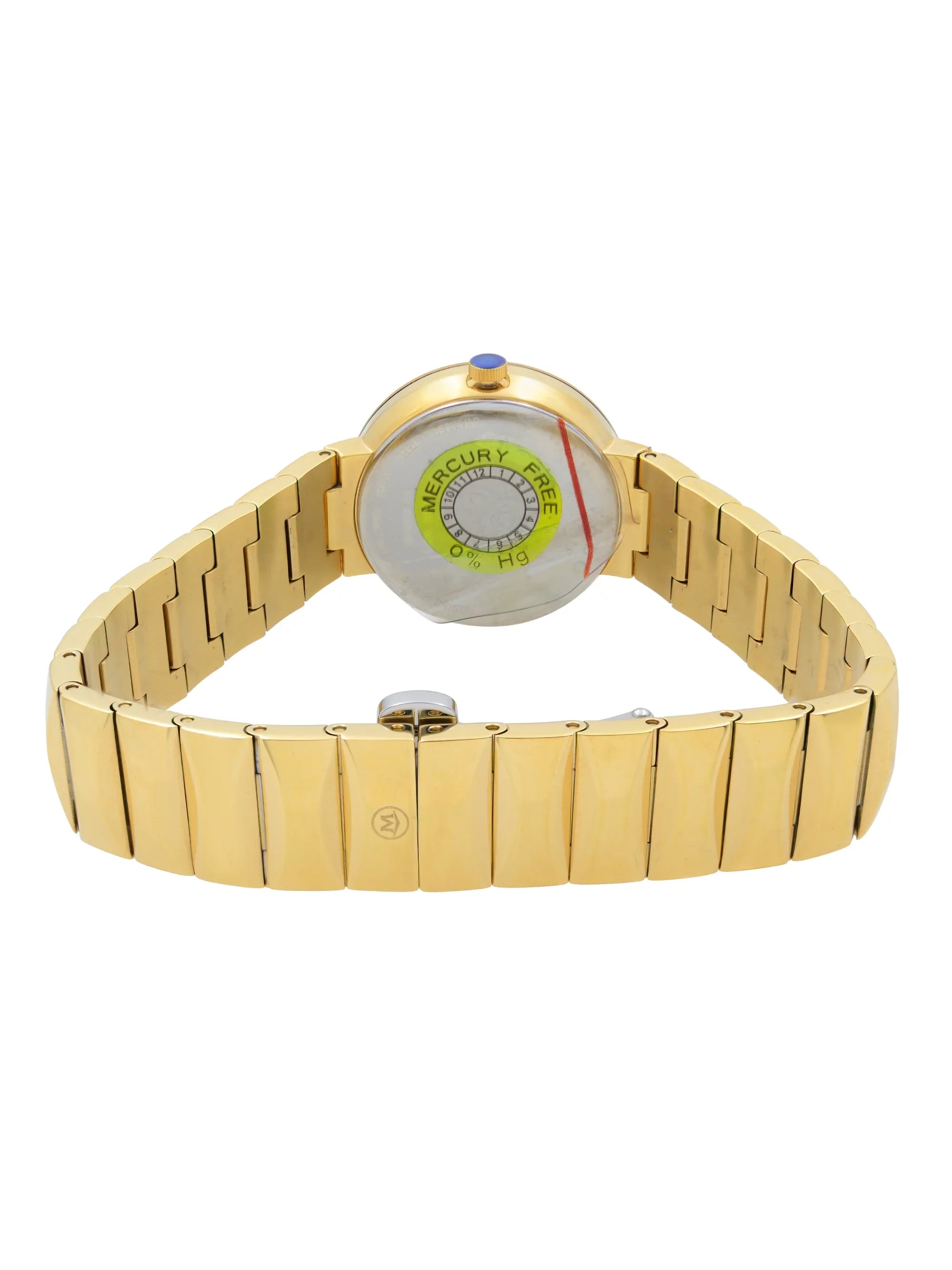 Movado Sapphire Museum 26mm Gold  Dial Steel Quartz Ladies Watch 0607049