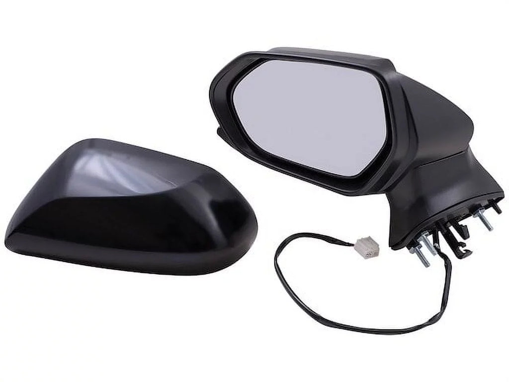 Left Driver Side Power Mirror - Paint to Match - without Heated Glass, Turn Signal, Camera, and Blind Spot Detection - Compatible with 2018 - 2020 Toyota Camry Sedan 4-Door 2019