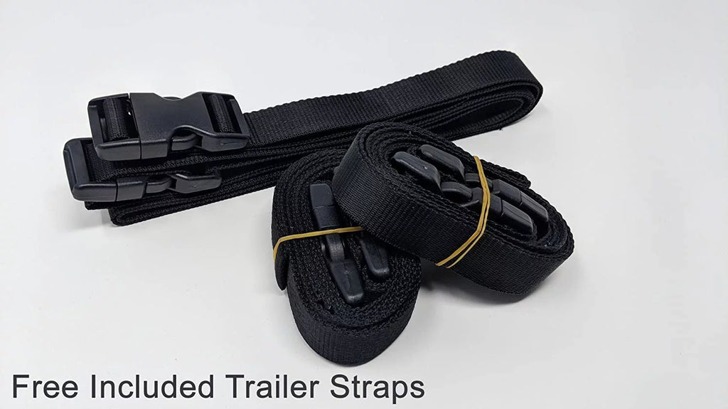 Weatherproof Jet Ski Covers for Yamaha Wave Runner  Cruiser  2015-2019 - Yellow/Black - All Weather - Trailerable - Protects from Rain, Sun, & More! Includes Trailer Straps & Storage Bag