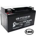 4-Pack UpStart Battery Replacement for 2010 Yamaha  Raptor 350CC Factory Activated, Maintenance Free,  Battery - 12V, 8.6Ah, --