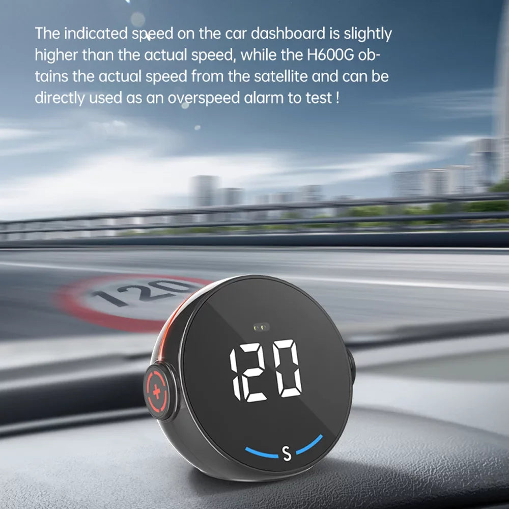 ammoon Car  Speedometer  Head Display, Digital Speed Altitude Meter Easy Setup & Clear Display
