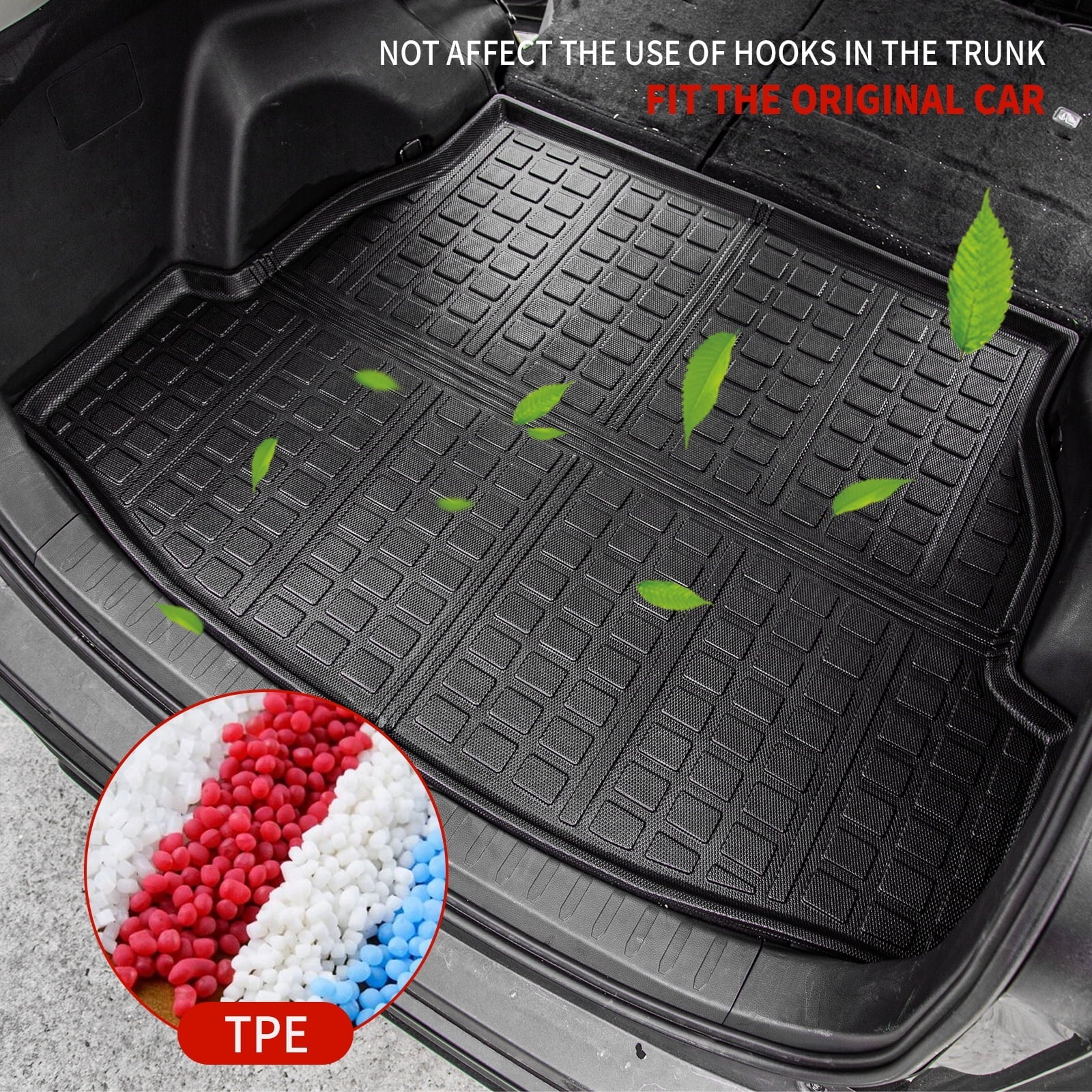 Fit 2019-2024 Toyota  Cargo Liner Trunk Mat  All Weather Trunk Liner 2023 Rav4 Accessories