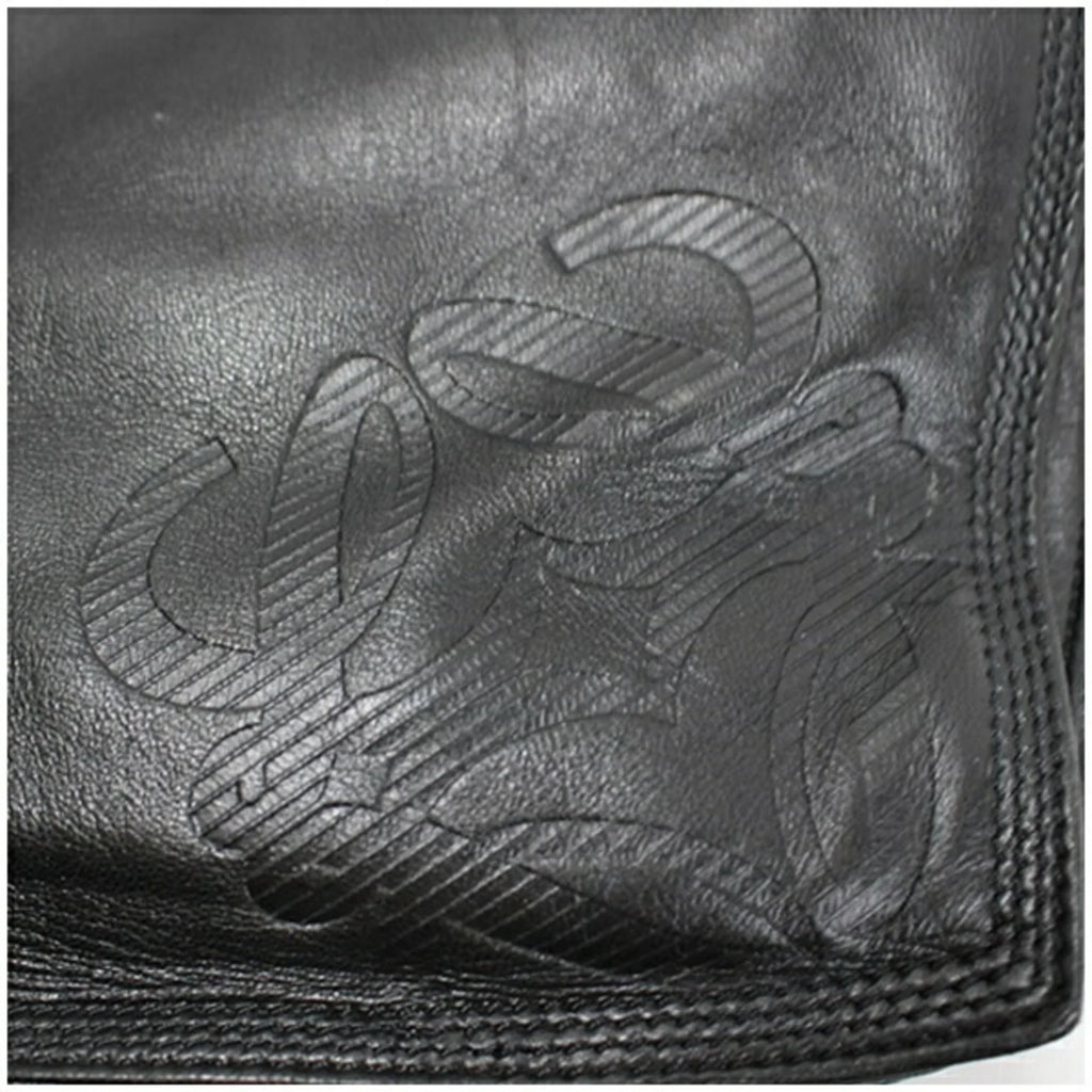 Pre-Owned  Anagram Shoulder Bag Leather Black Women's Soft (Fair)