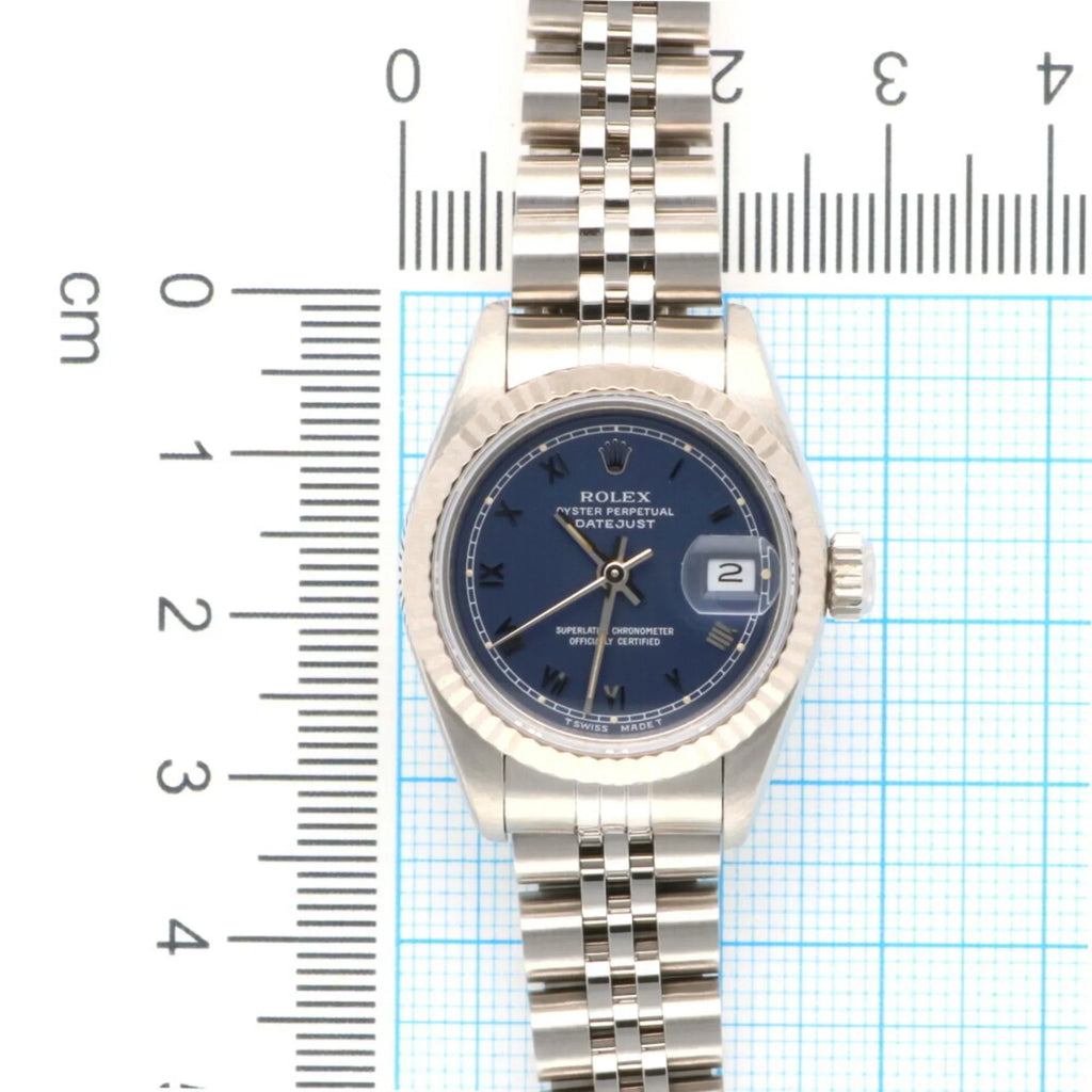 Pre-Owned Rolex Datejust Oyster Perpetual Watch Stainless Steel 69174 Automatic Winding Ladies  (Good)